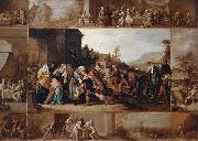 Frans Francken II The Parable of the Prodigal Son oil painting artist